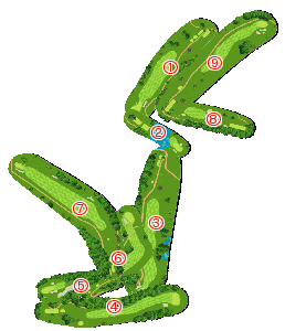 コース全体俯瞰図