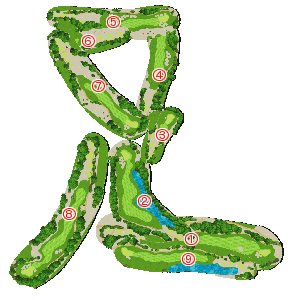 コース全体俯瞰図