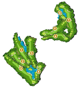 大栄カントリー倶楽部(千葉県)のゴルフ場コースガイド - Shot Navi