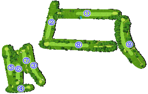 コース全体俯瞰図