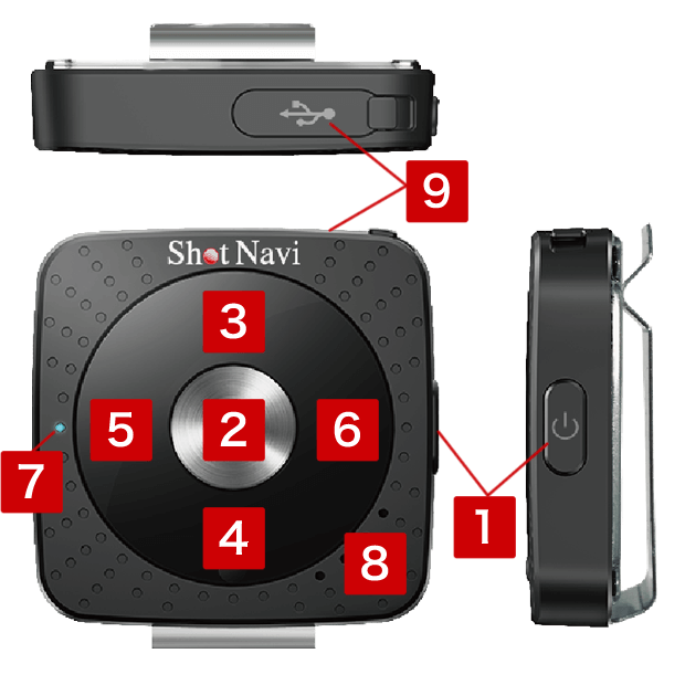 Shot Navi V2(ショットナビ ブイツー)::音声案内タイプの超小型GPS 