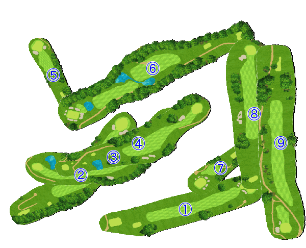 コース全体俯瞰図