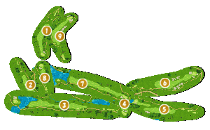 The Ranches Golf Course Map The Ranch Country Club()のゴルフ場コースガイド - Shot Naviゴルフ場ガイド