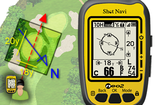 Shot Navi NEO2(オフィシャルサイト特典付き) - GPSゴルフナビ ショットナビ : GPS Golf Navigation